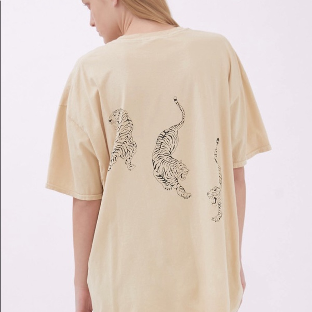 Project Social T Tiger Overdyed T-Shirt